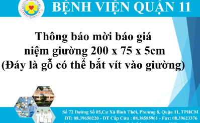 Thông báo mời báo giá niệm giường 200 x 75 x 5cm(Đáy là gỗ có thể bắt vít vào giường)